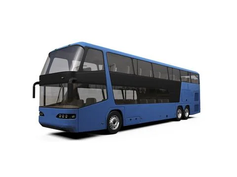 Isolated bus on white background Stock Illustration