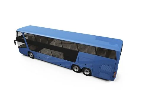 Isolated bus on white background Stock Illustration