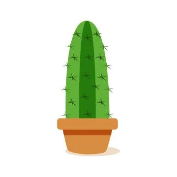 Isolated cactus icon Stock Illustration