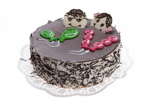 Isolated Cake Stock Photos