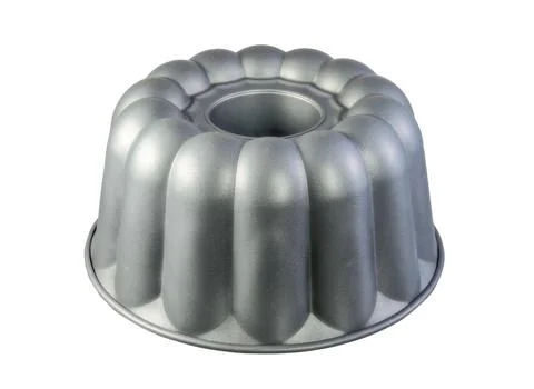 Isolated cake tin for a ring cake Stock Photos