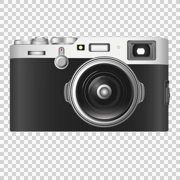 Isolated Camera design more detail,camera in 3d realistic illustration Stock Illustration