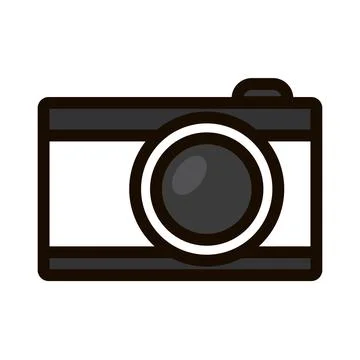 Isolated camera summer icon vector illustration Illustrazione stock