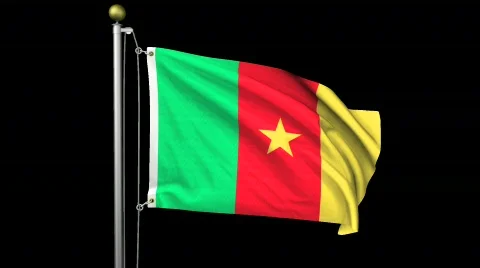 Isolated Cameroon Stock Footage 458863