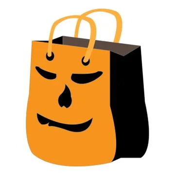 Isolated candy bag Stock Illustration
