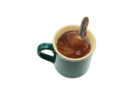 Isolated cappuccino cup Stock Photos