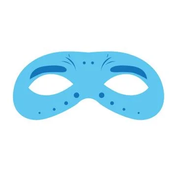 Isolated carnival mask Illustrazione stock