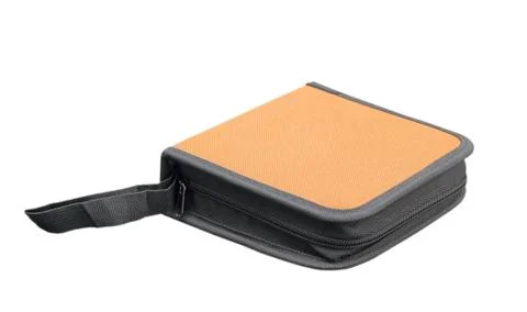 Isolated cd wallet Stock Photos