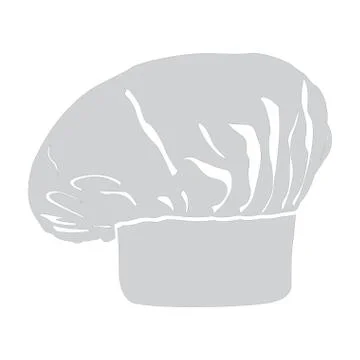 Isolated chef hat Stock Illustration