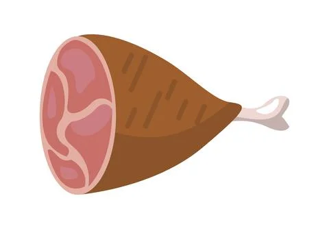 Isolated chicken icon Stock Illustration