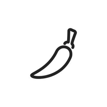 Isolated chilli icon vector design イラスト素材