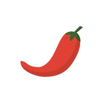 Isolated chilli vegetable vector design Stock Illustration