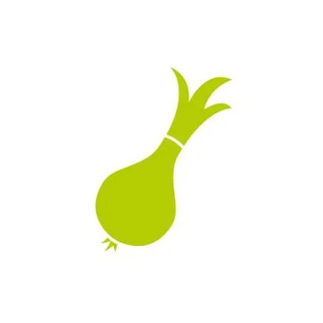 Isolated chives vegetable vector design Stock Illustration
