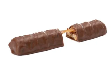 Isolated chocolate bar Foto stock