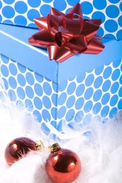 Isolated Christmas Background Stock Photos