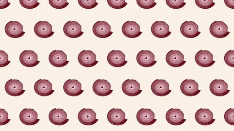 Isolated circular buttons with small central holes in grid pattern illustrati Stock Illustration