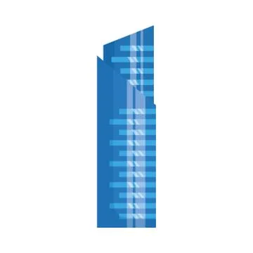 Isolated city building vector design Ilustración de archivo