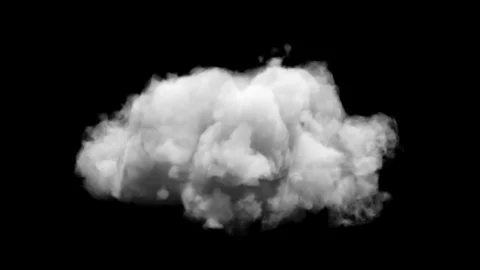 Isolated Cloud Video stock 123110959