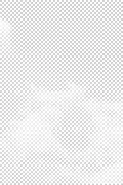 Isolated clouds on a plain black background Stockfoto's