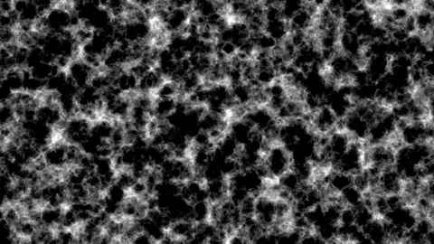 Isolated clouds, smoke animation. Stock Footage 99640486