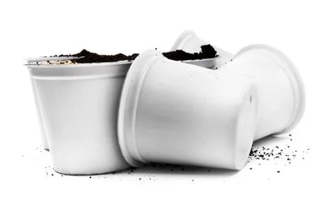 Isolated Coffee Cups Foto stock