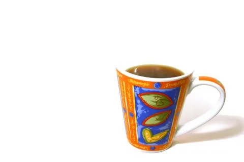 Isolated coffee mug 스톡 사진