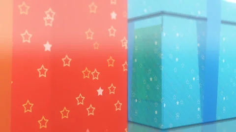 Isolated Colored Boxes Stock Footage 950898