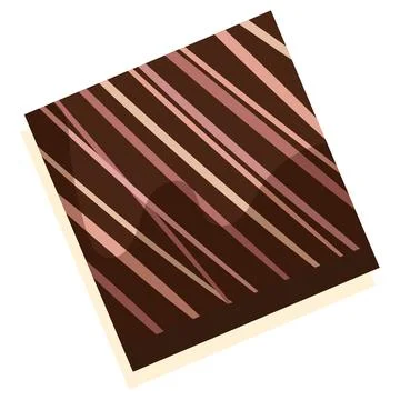 Isolated colored chocolate candy sketch icon Vector Stock Illustration