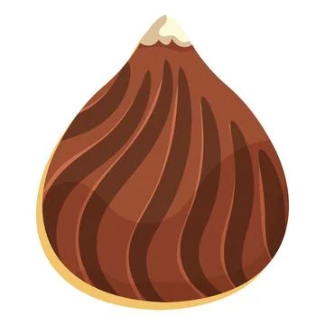 Isolated colored chocolate candy sketch icon Vector Stock Illustration