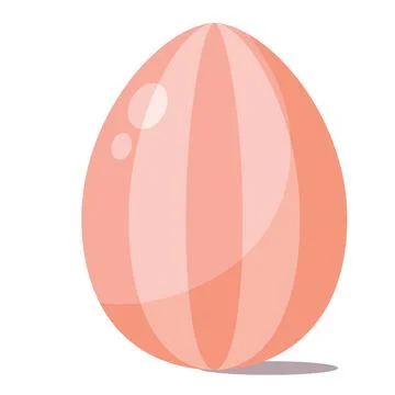 Isolated colored easter egg icon Vector Stock Illustration