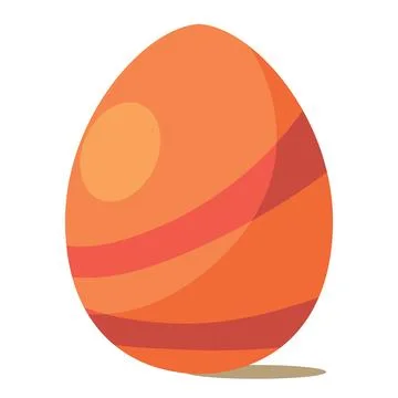 Isolated colored easter egg icon Vector Stock Illustration