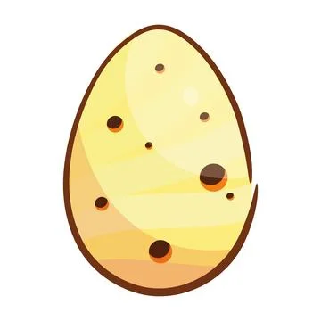 Isolated colored easter egg icon Vector Stock Illustration