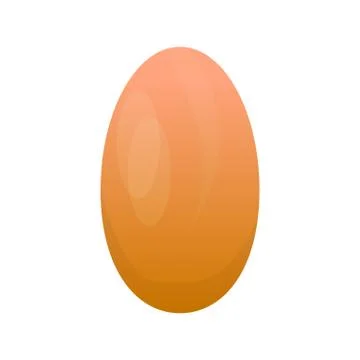 Isolated colored eggshell Stock Illustration