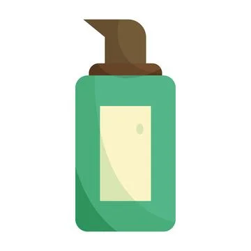 Isolated colored spa bottle product icon Vector Stock Illustration