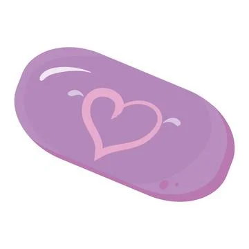 Isolated colored spa soap icon Vector Illustrazione stock