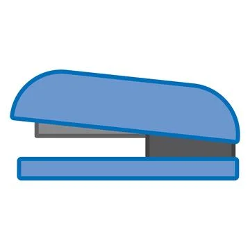 Isolated colored stapler office supply icon Vector Stock Illustration