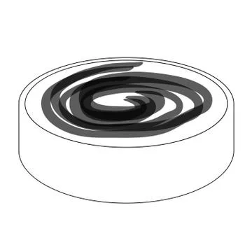 Isolated colored sushi Stock Illustration