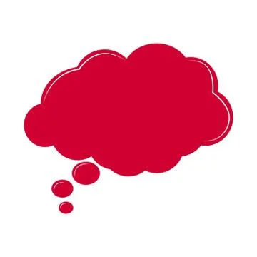 Isolated comic bubble chat Stock Illustration