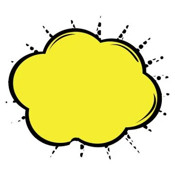 Isolated comic expression Stock Illustration