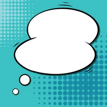 Isolated comic expression Stock Illustration