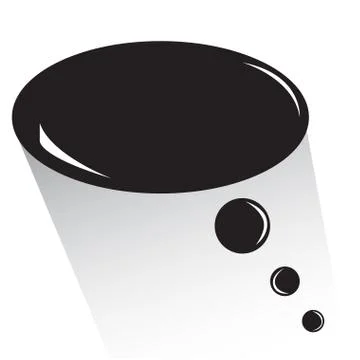 Isolated comic speech bubble Stock Illustration