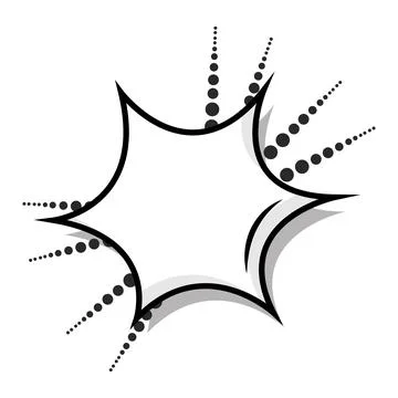 Isolated comic speech Stock Illustration