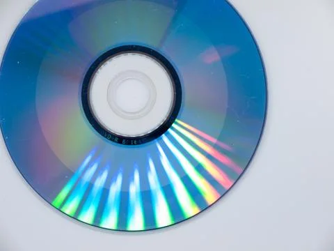 Isolated Compact Disk Stock Photos