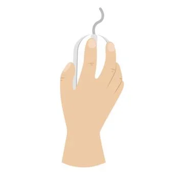 Isolated computer activities Stock Illustration