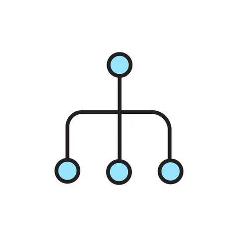 Isolated connection icon Stock Illustration