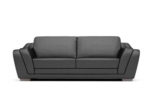 Isolated couch over white background Stock Illustration