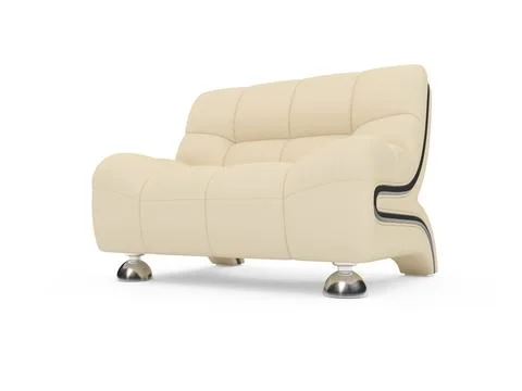 Isolated couch over white background Stock-Illustration