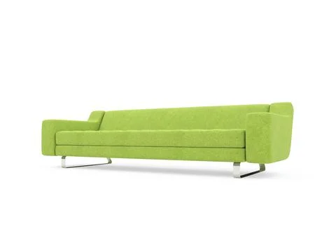 Isolated couch over white background Stock-Illustration