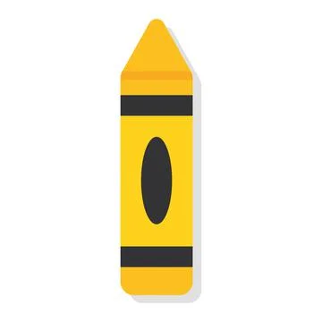 Isolated crayol supplies school vector illustration Stock Illustration