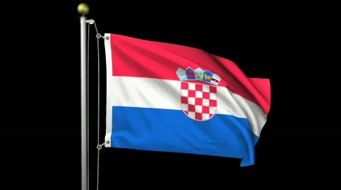Isolated Croatia Stock Footage 445134